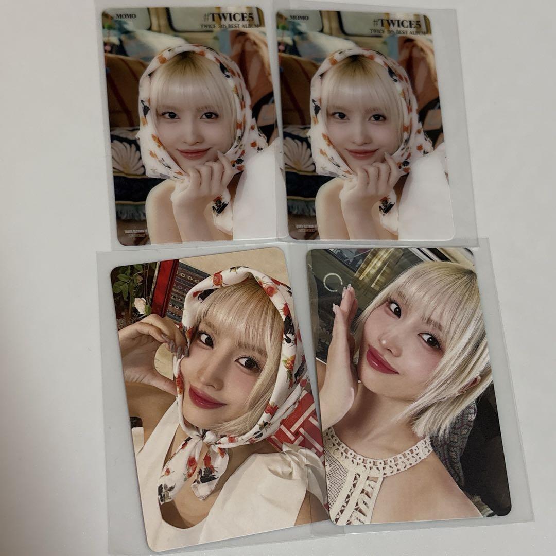 TWICE #TWICE5 初回限定盤A.B トレカ モモ - メルカリ