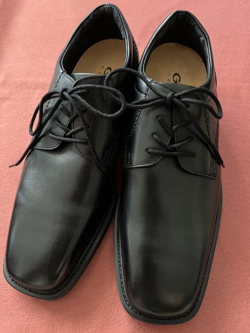 新品未履極美品！GEOX ブラック レースアップシューズsize 40