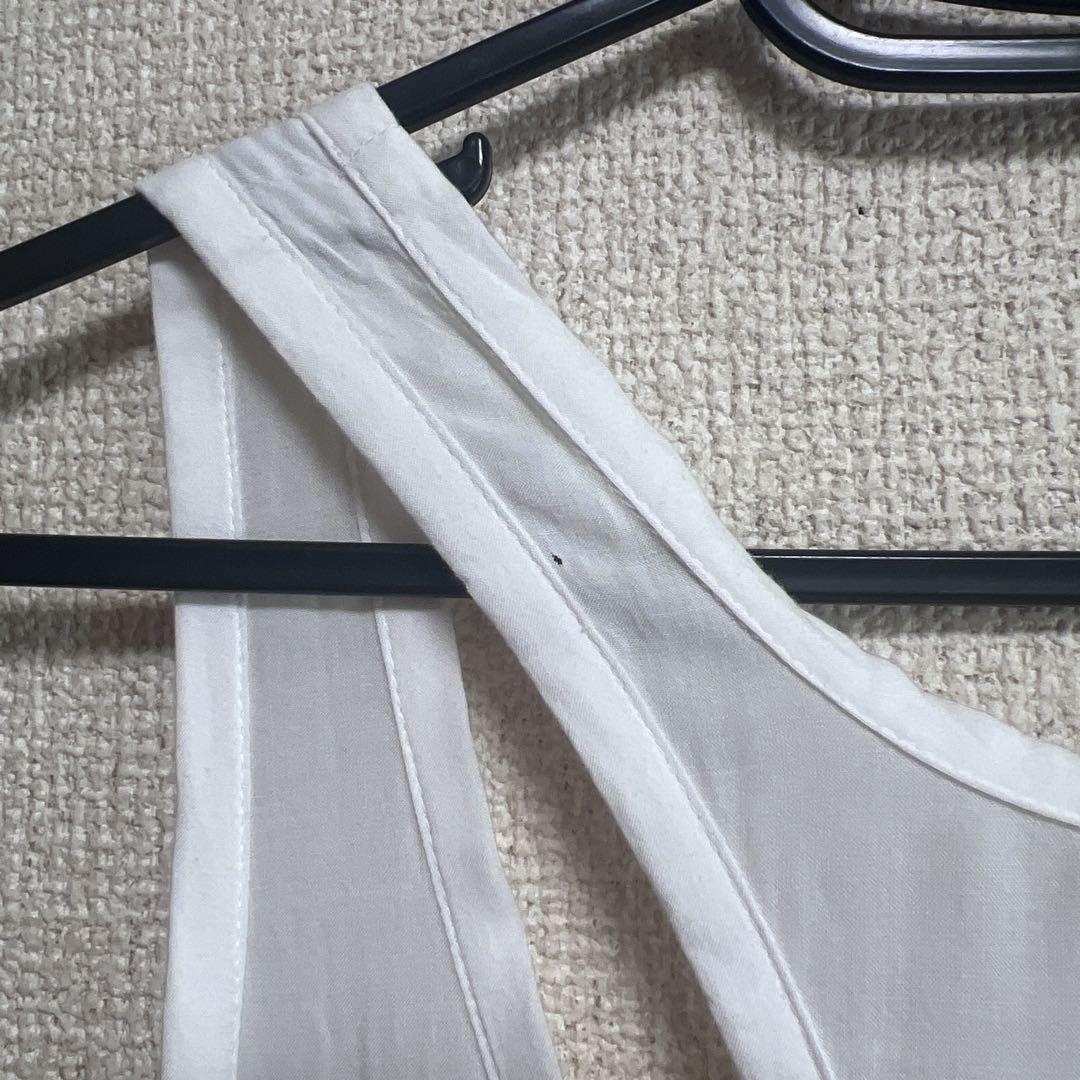 ANN DEMEULEMEESTER タンクトップ 白36 - メルカリ