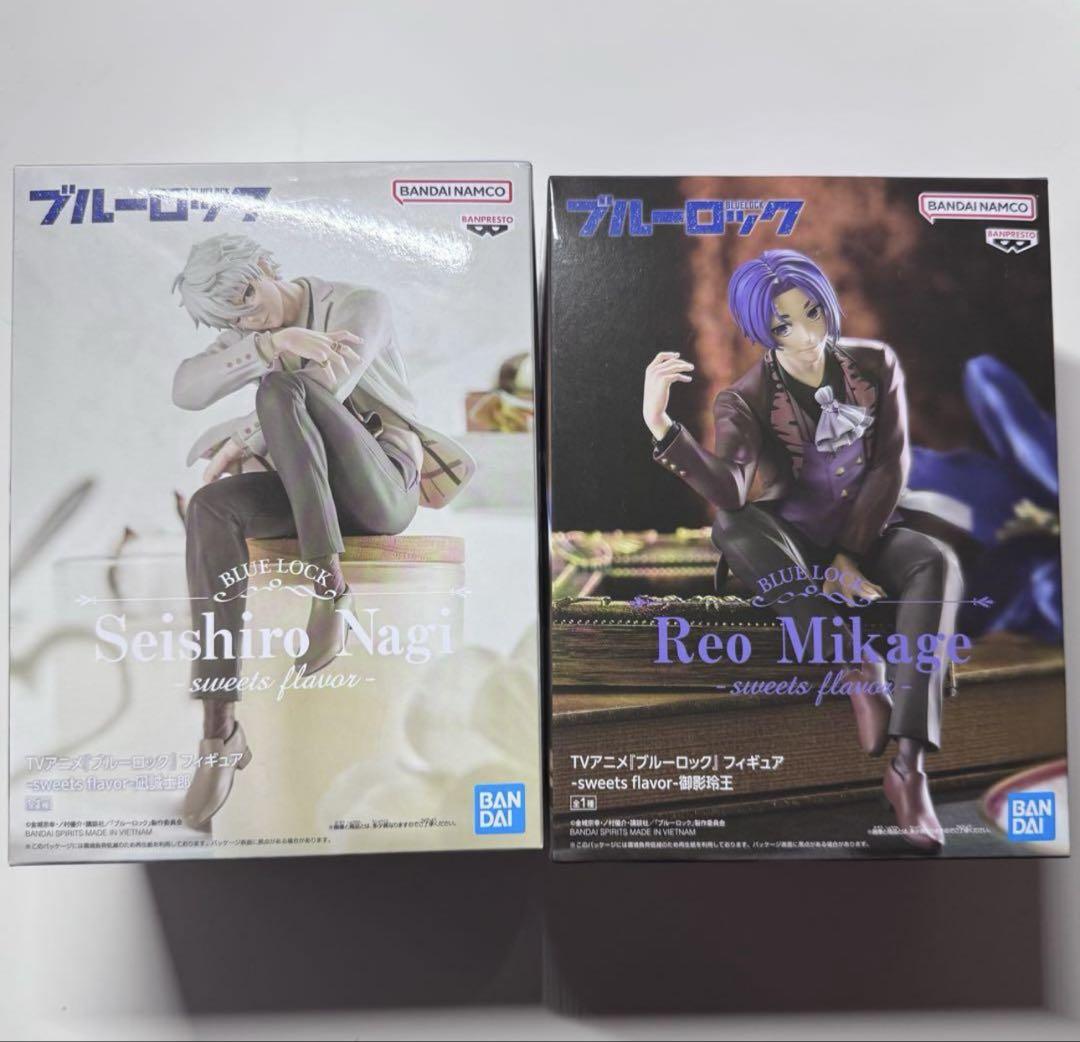 ブルーロック　凪誠士郎×３　御影玲王×３　フィギュア　計６体 ブルーロック 凪誠士郎×3 御影玲王×3 フィギュア 計6体