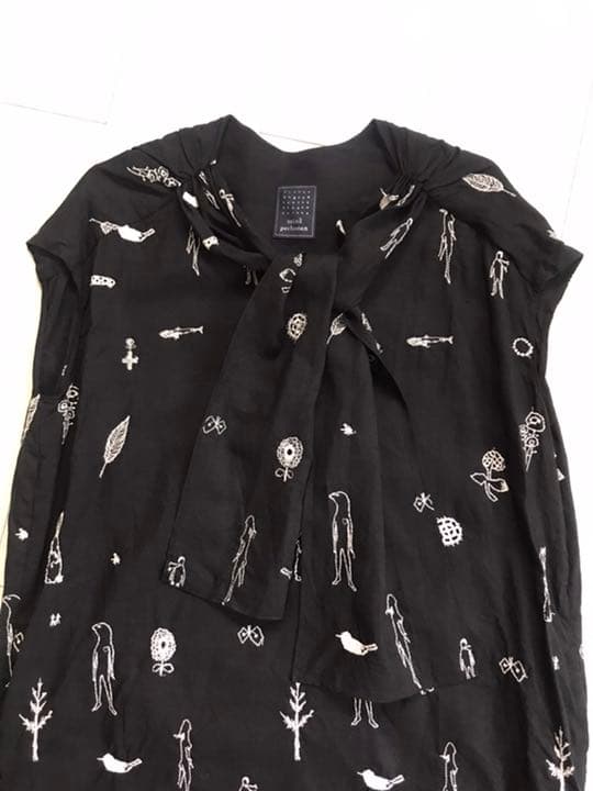 mina perhonen wander ミナペルホネン 刺繍ワンピース