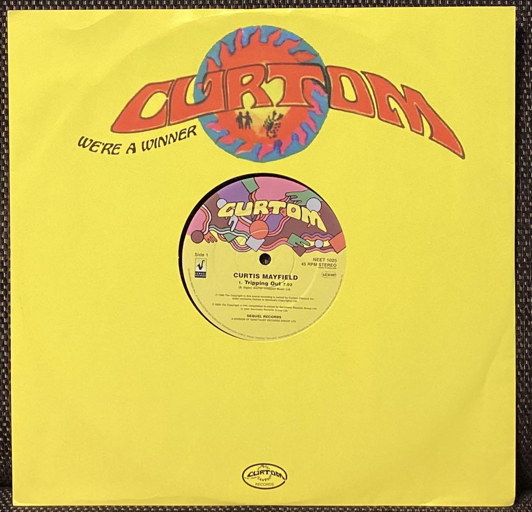 Curtis Mayfield / Tripping Out 12インチレコード USED)Curtis Mayfield Tripping Out 12インチ - メルカリ