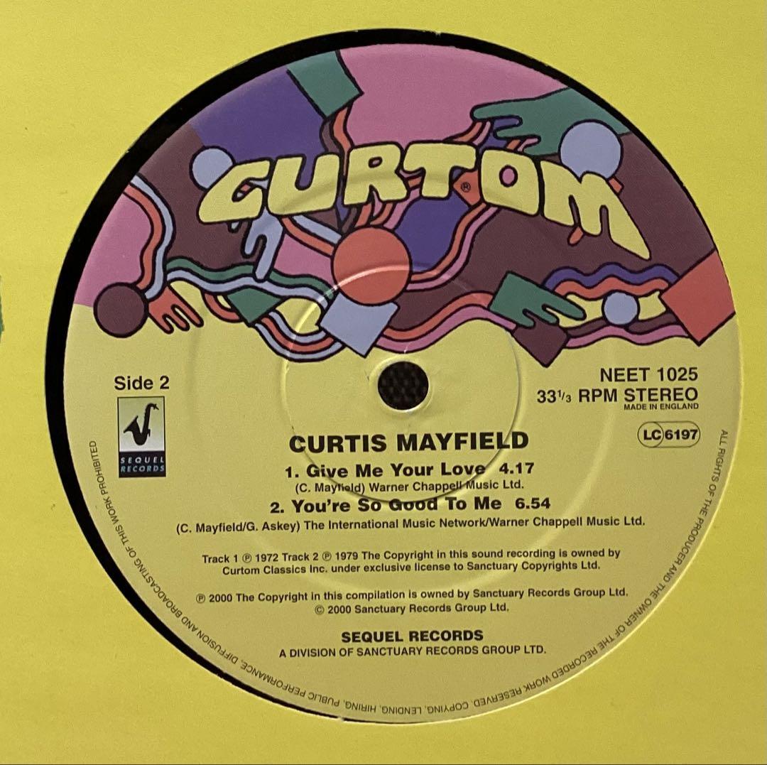 Curtis Mayfield / Tripping Out レコード12インチ CURTIS MAYFIELD / Tripping Out (12) / Sequel | WAXPEND RECORDS