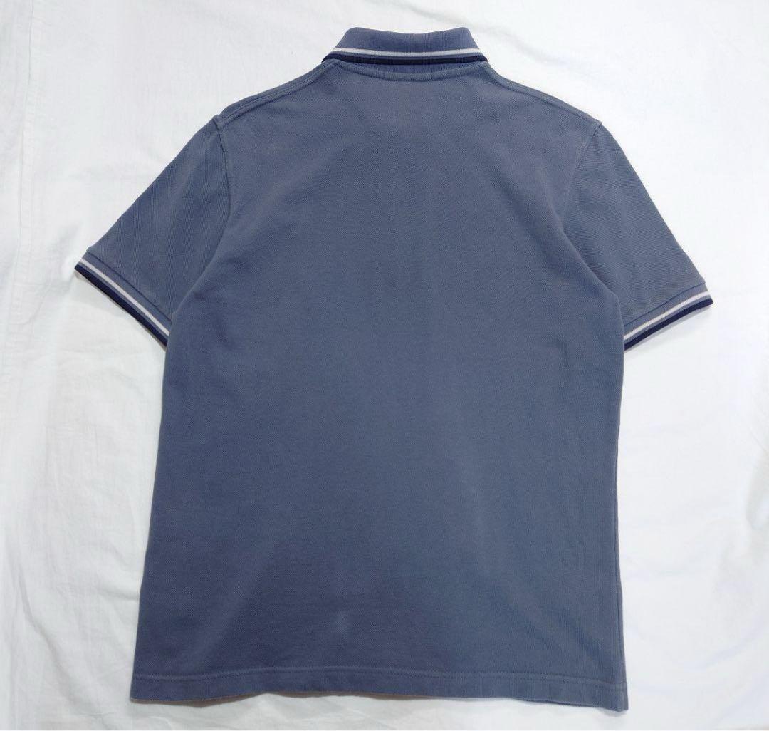 【イングランド製】FRED PERRY フレッドペリー ポロシャツ ブルーグレー