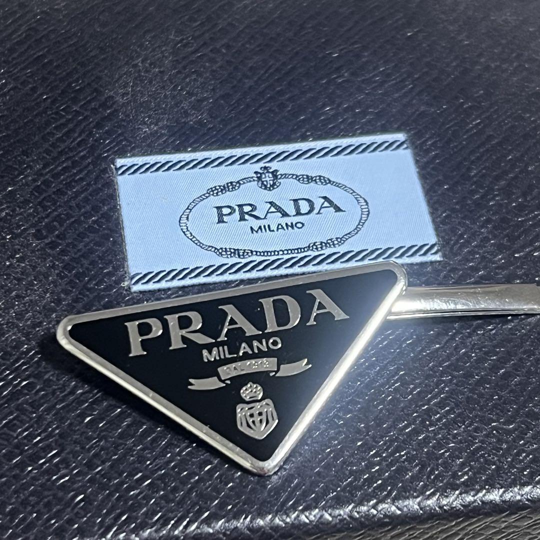 PRADA メタル ヘアピン Black Metal hair pins | PRADA