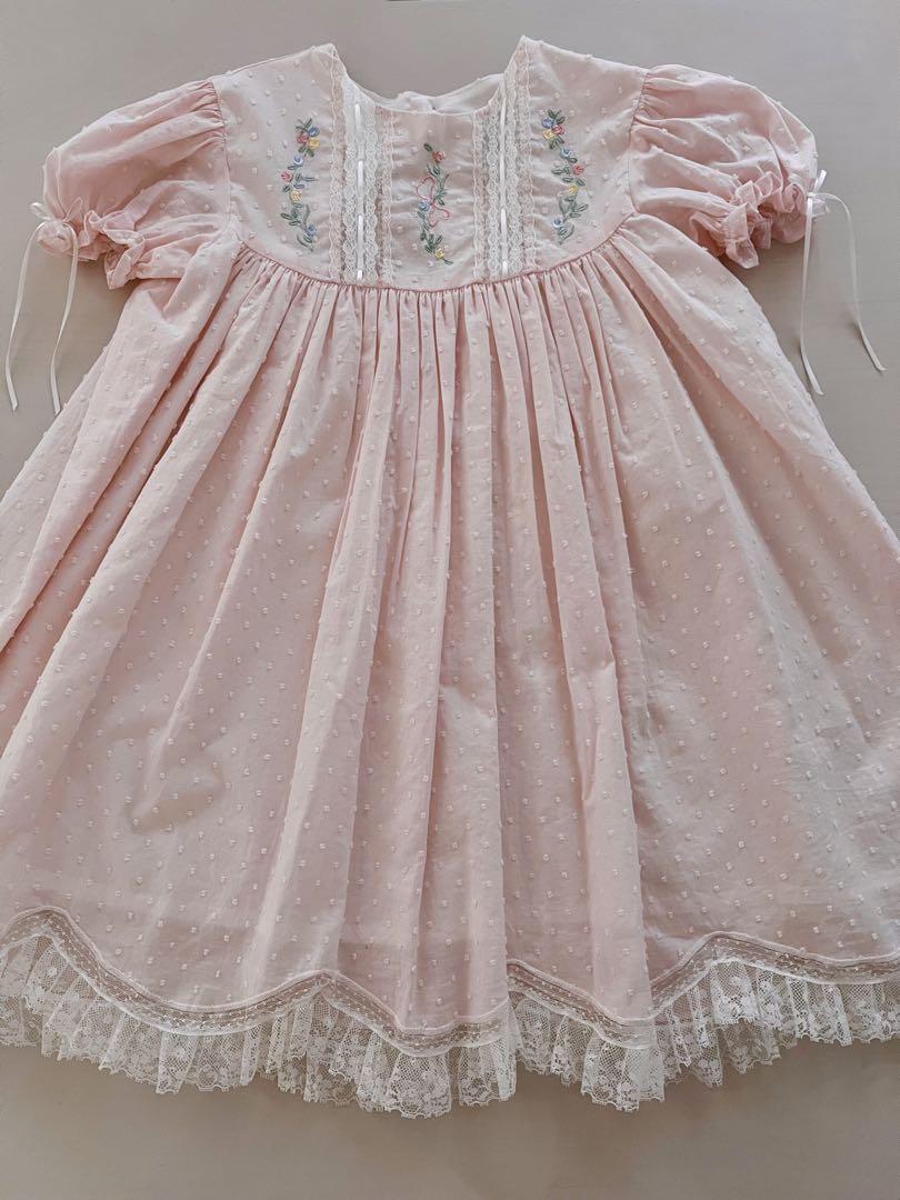 最終価格　【美品】　DearGG FARAH DRESS ピンク　5Y 110