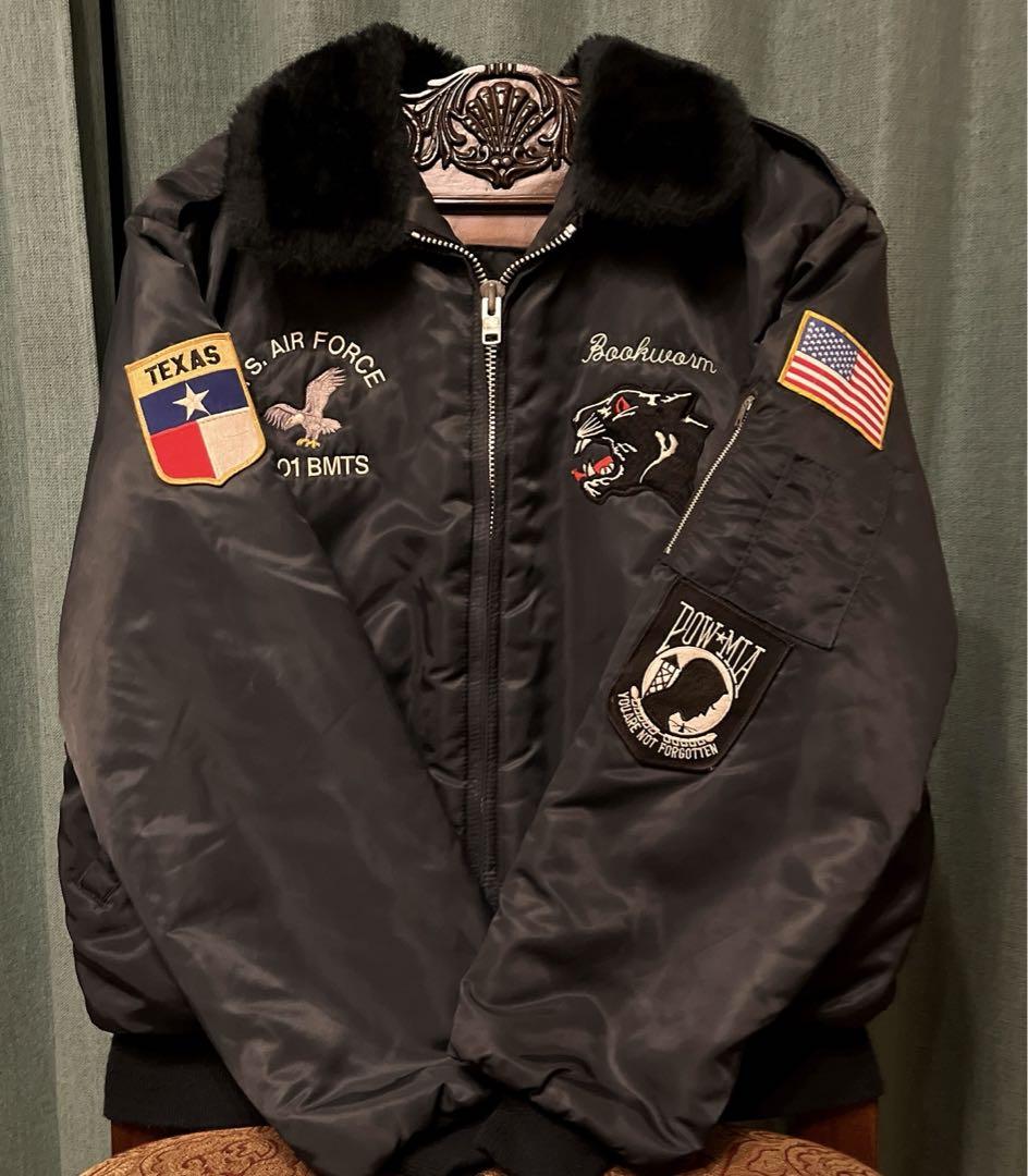 1点ものです。美品✨ヴィンテージ エアフォース アメリカ空軍ジャケット 画像3