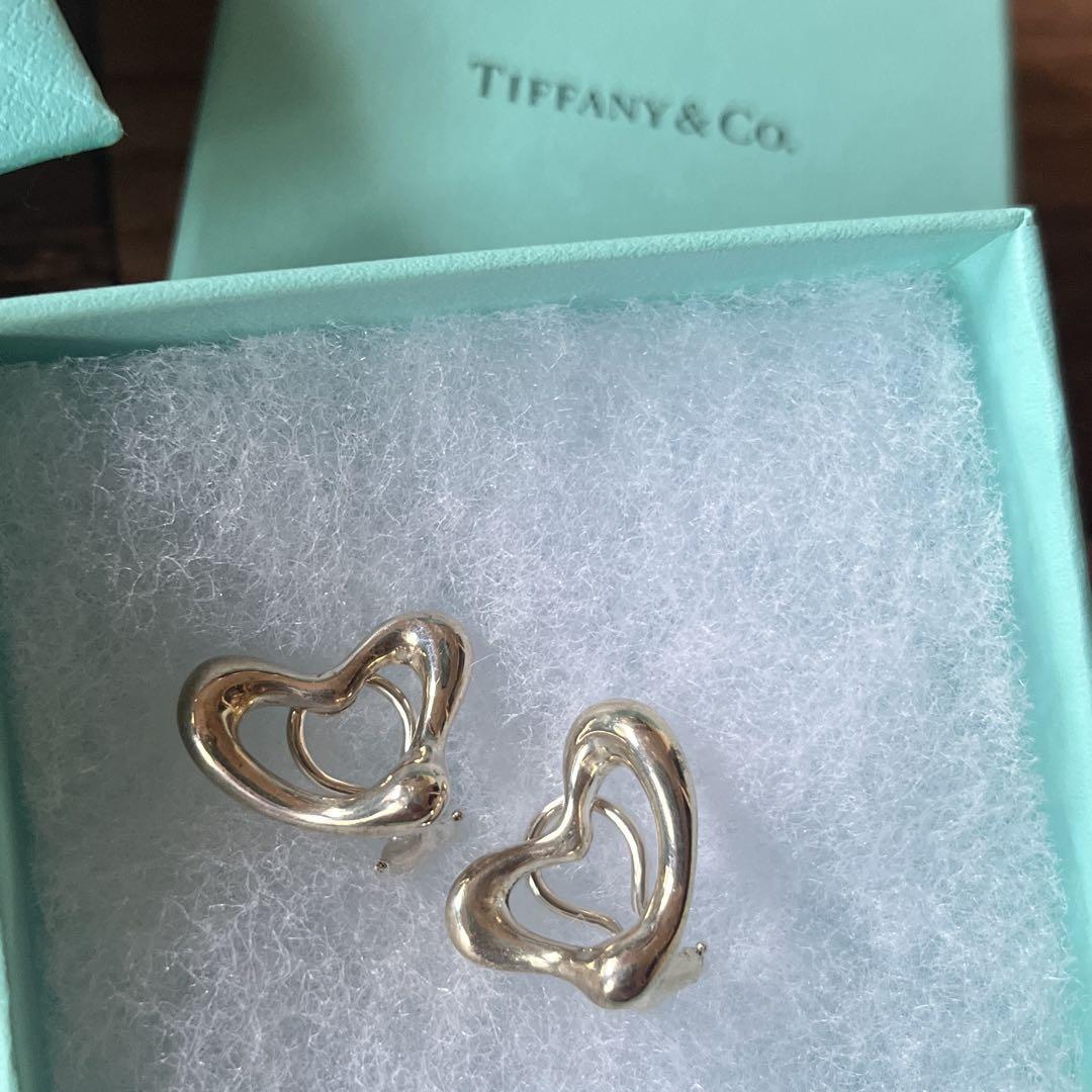 Tiffany & Co. ハート型シルバーイヤリング 新品