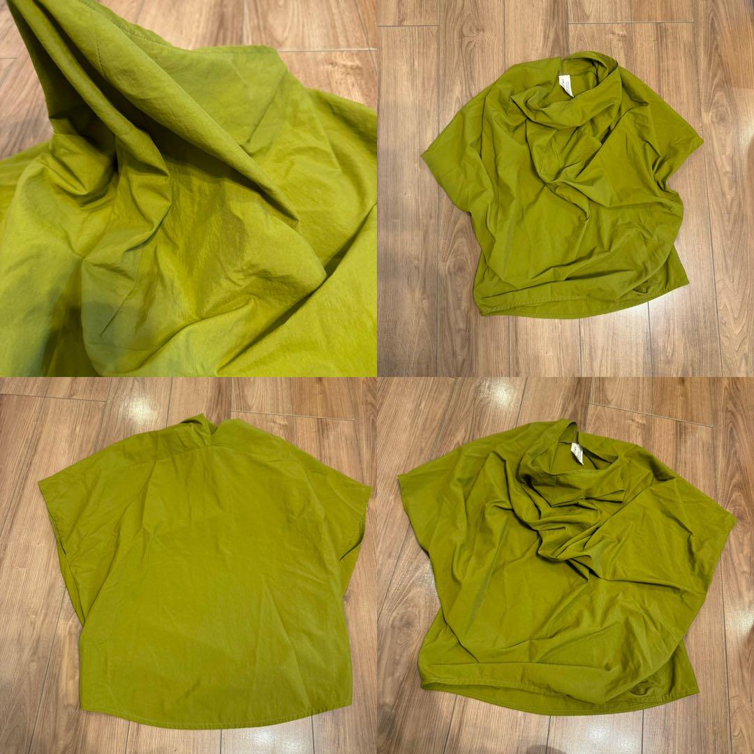 support surface/サポートサーフェス】GATHER SLEEVE BLOUSE
