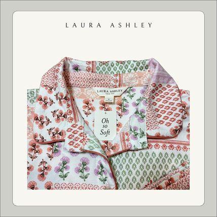 Laura Ashleyフレンチスリーブ＆ショートパンツ快適ルームウェアSサイズ Laura Ashleyフレンチスリーブ＆ショートパンツ快適ルームウェア