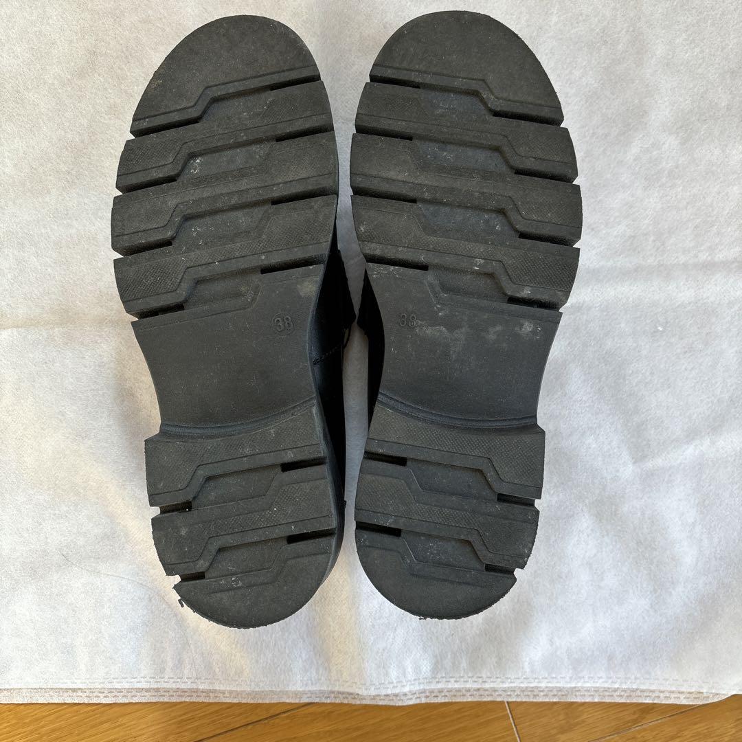 CORSO ROMA 9 黒 25センチレザー ローファー