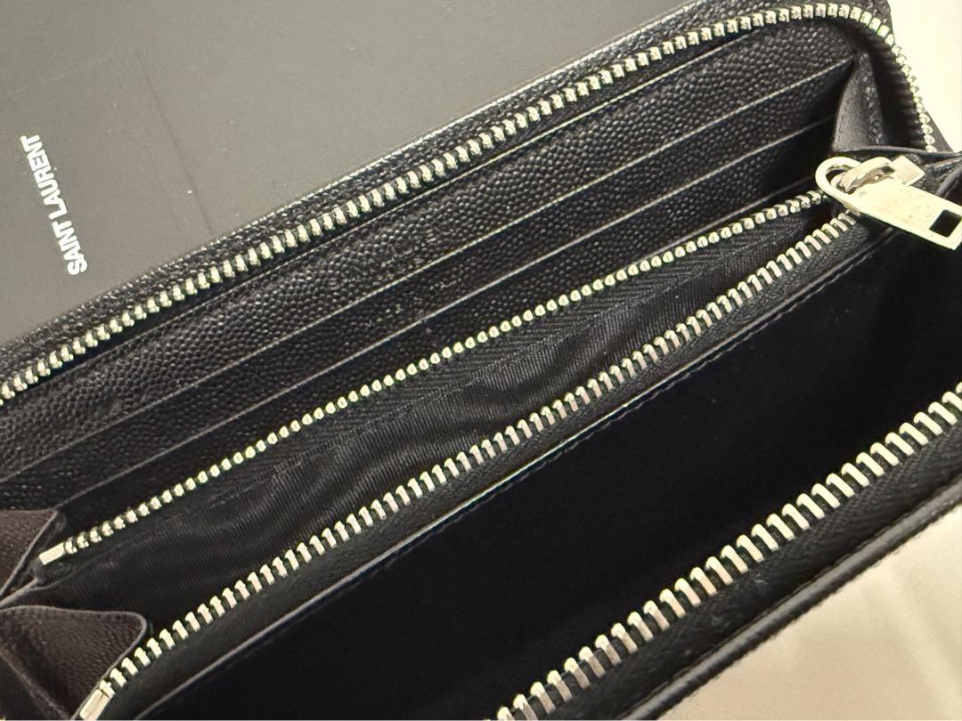 SAINT LAURENT ラウンドファスナー長財布