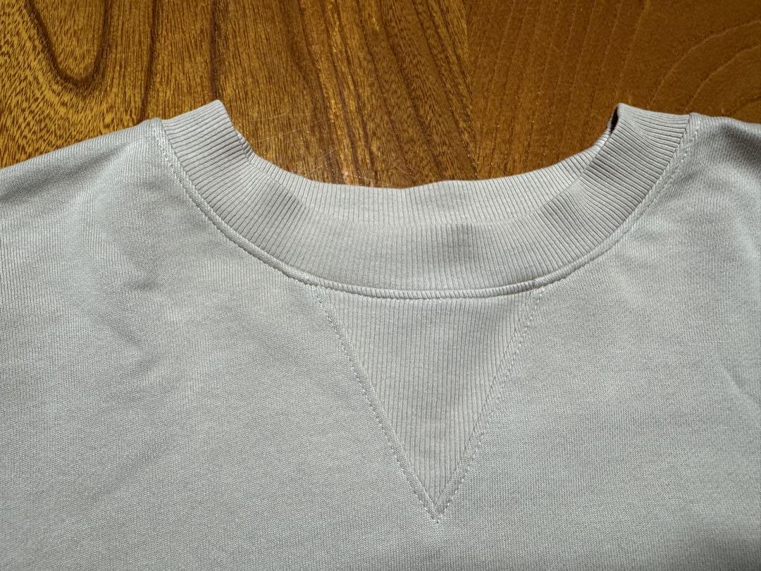 美品 patagonia パタゴニア 前V 無地 スウェット ベージュ L