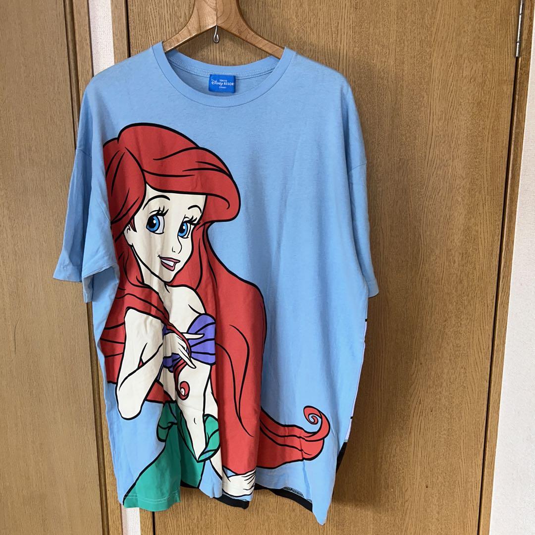 リトルマーメイド キスザガール エリック&アリエル Tシャツ 東京ディズニーリゾート リトルマーメイド アリエル&エリック