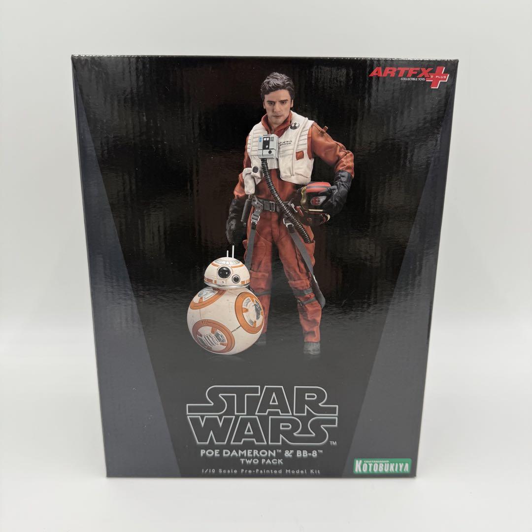 ◆新品 ARTFX+ スターウォーズ ポー ダメロン & BB-8 フィギュア