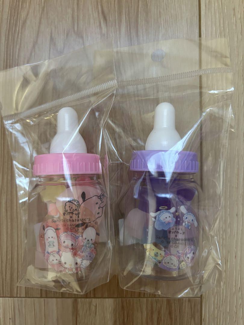 ★メルカリ便★サンリオキャラクターズxオバケーヌ ほにゅうびん入り消しゴム