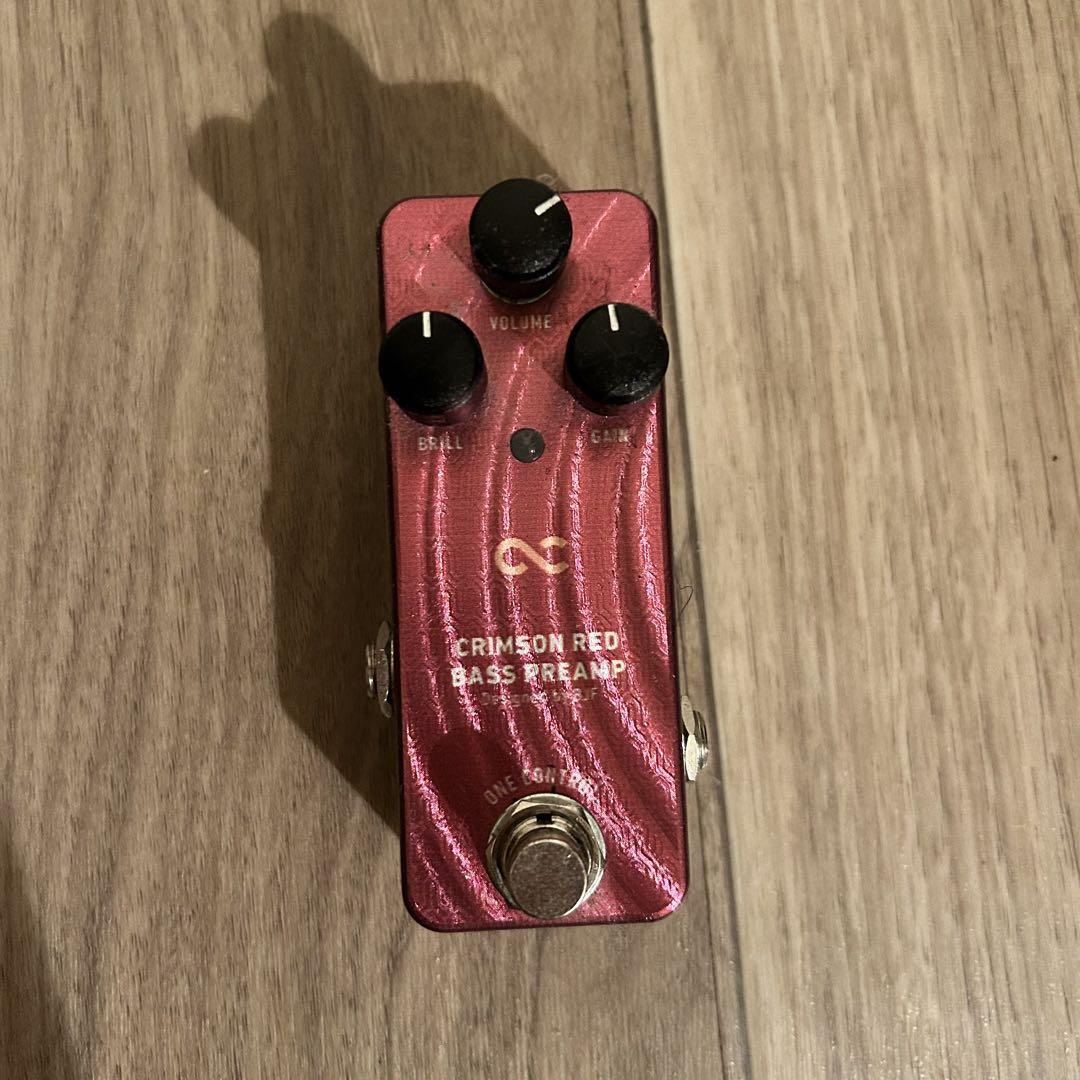 ベース Crimson Red Bass Preamp ONE CONTROL
