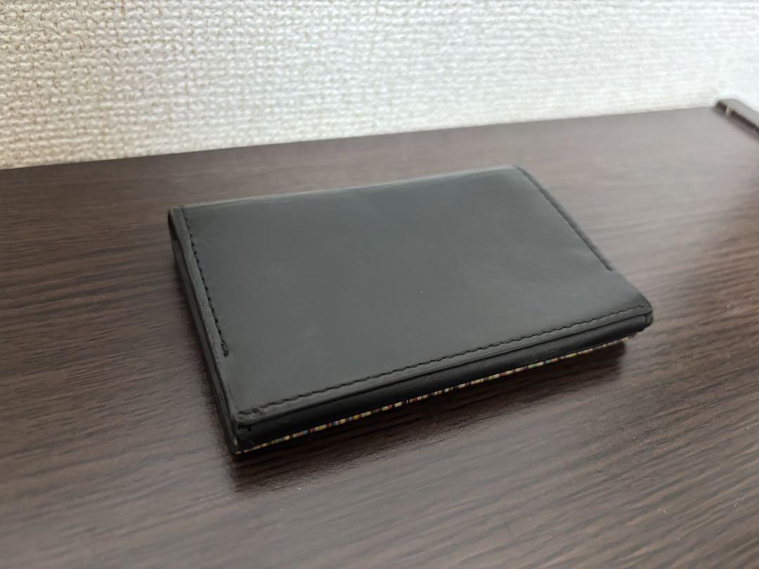 イナ　Paul Smith 黒の名刺入れ