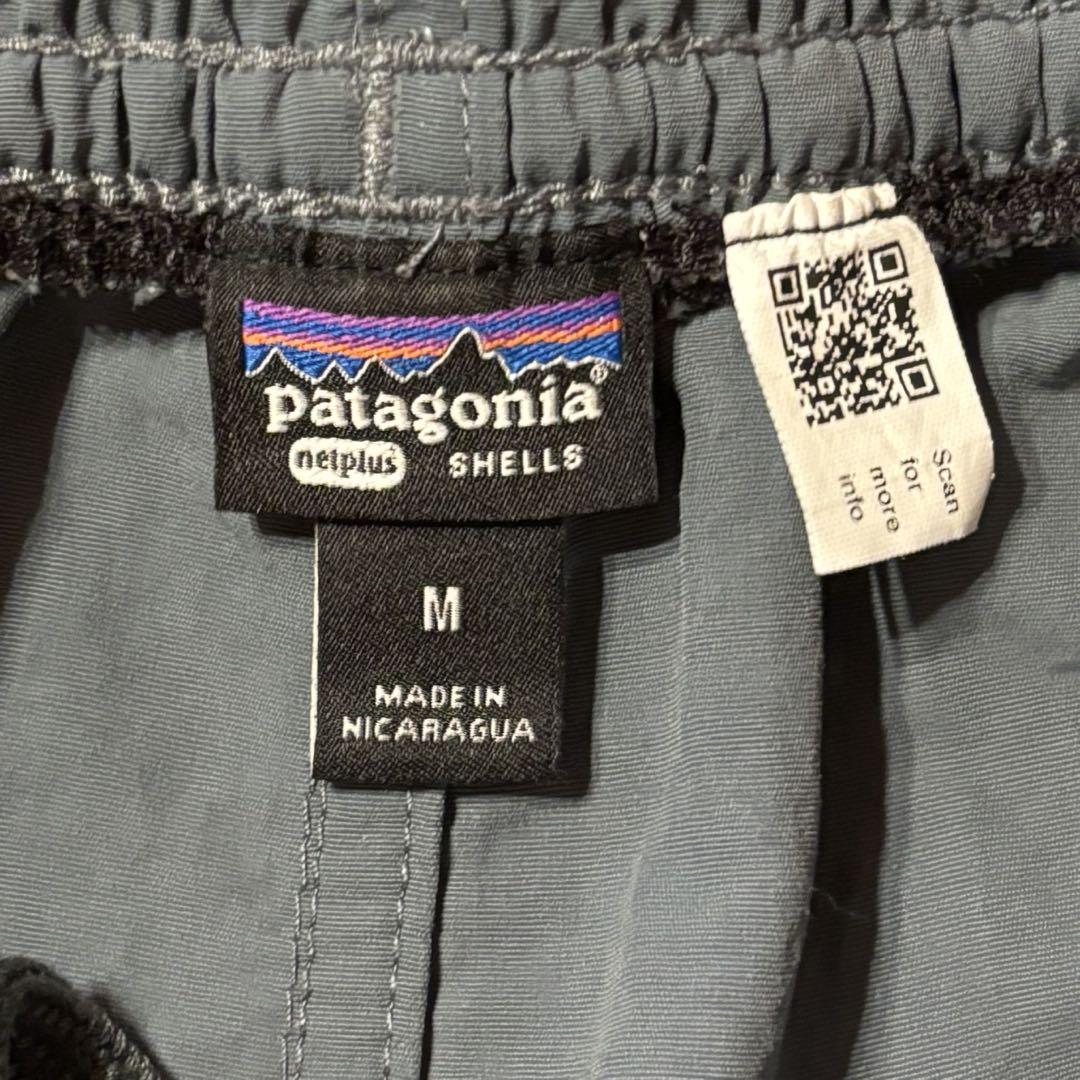 【パタゴニア】バギーショーツ　ハーフパンツ　M ブルーグレー　美品　短パン　l