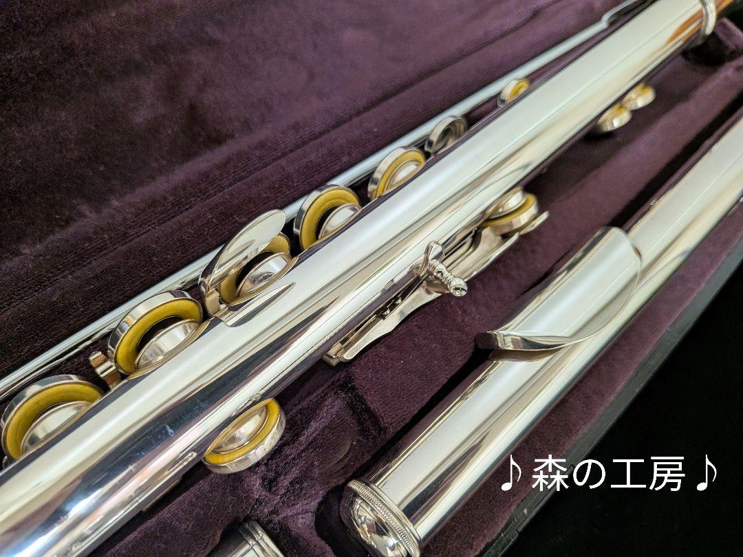 管楽器専門店‼️部活応援‼️頭部管銀製・ヤマハフルート YFL311 Eメカ