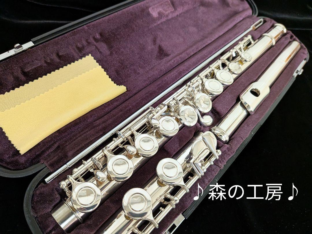 管楽器専門店‼️部活応援‼️頭部管銀製・ヤマハフルート YFL311 Eメカ