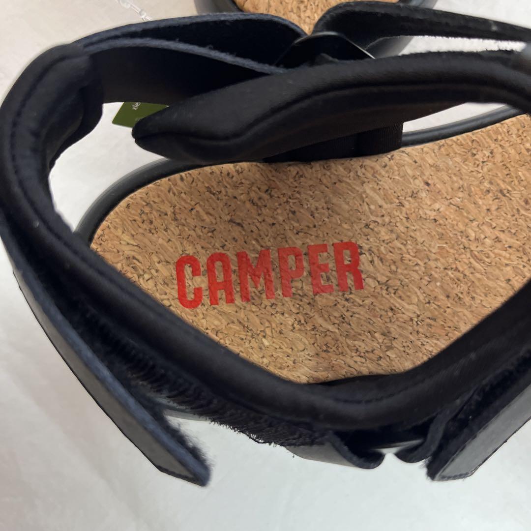 新品 CAMPER PELOTAS FLOTA SAN サンダル 黒43