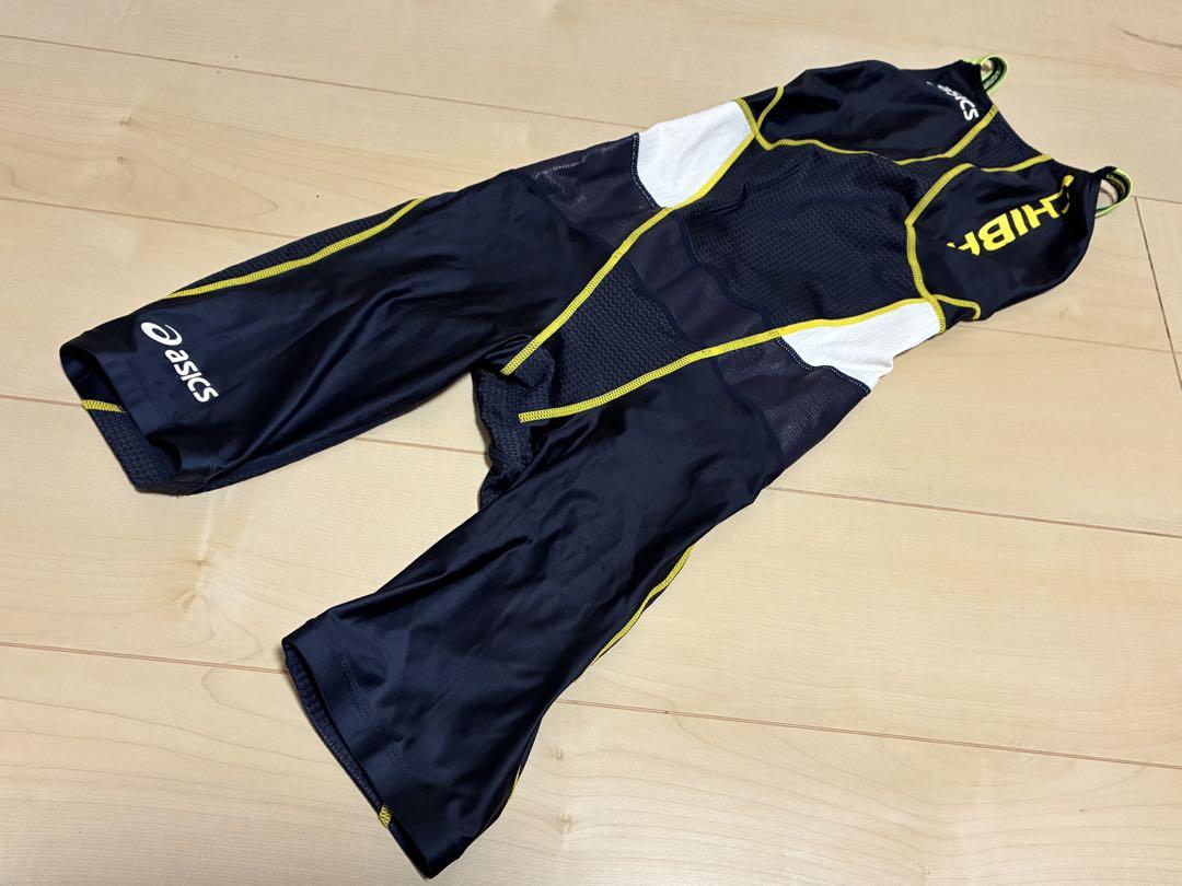 p*q様 レア中古 asicsアシックス TOP IMPACT 競泳水着 Oサイ