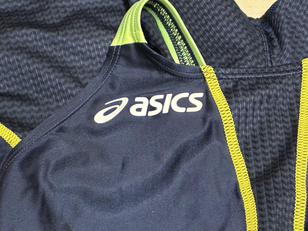 p*q様 レア中古 asicsアシックス TOP IMPACT 競泳水着 Oサイ