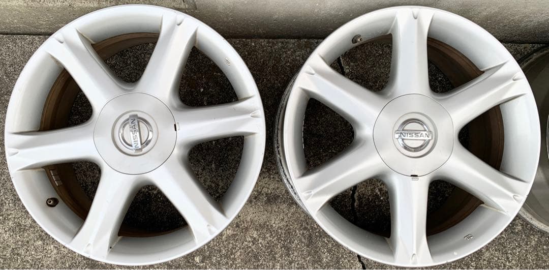 ①レア 日産 シーマ F50 純正 ホイール 17インチ 7.5J CIMA