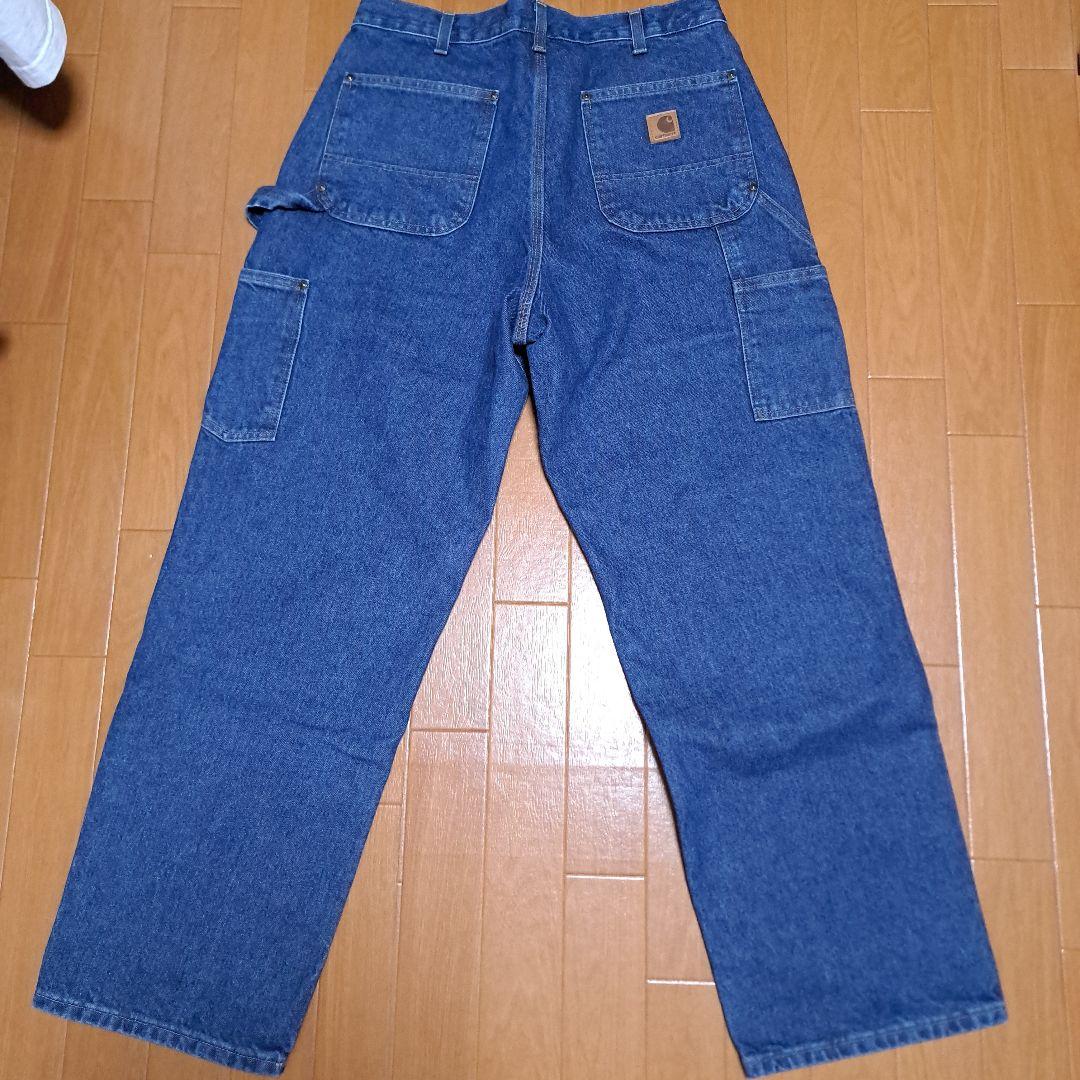Carhartt ダブルニー デニムペインターパンツ 34x30 メキシコ産 Carhartt ダブルニー デニムペインターパンツ 34x30 メキシコ産