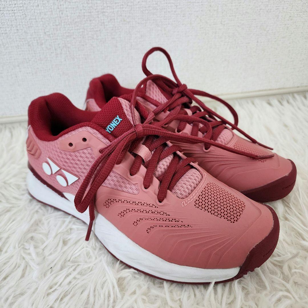 【新品級】YONEX ステニスシューズ パワークッションエクリプション 23cm 8,232円