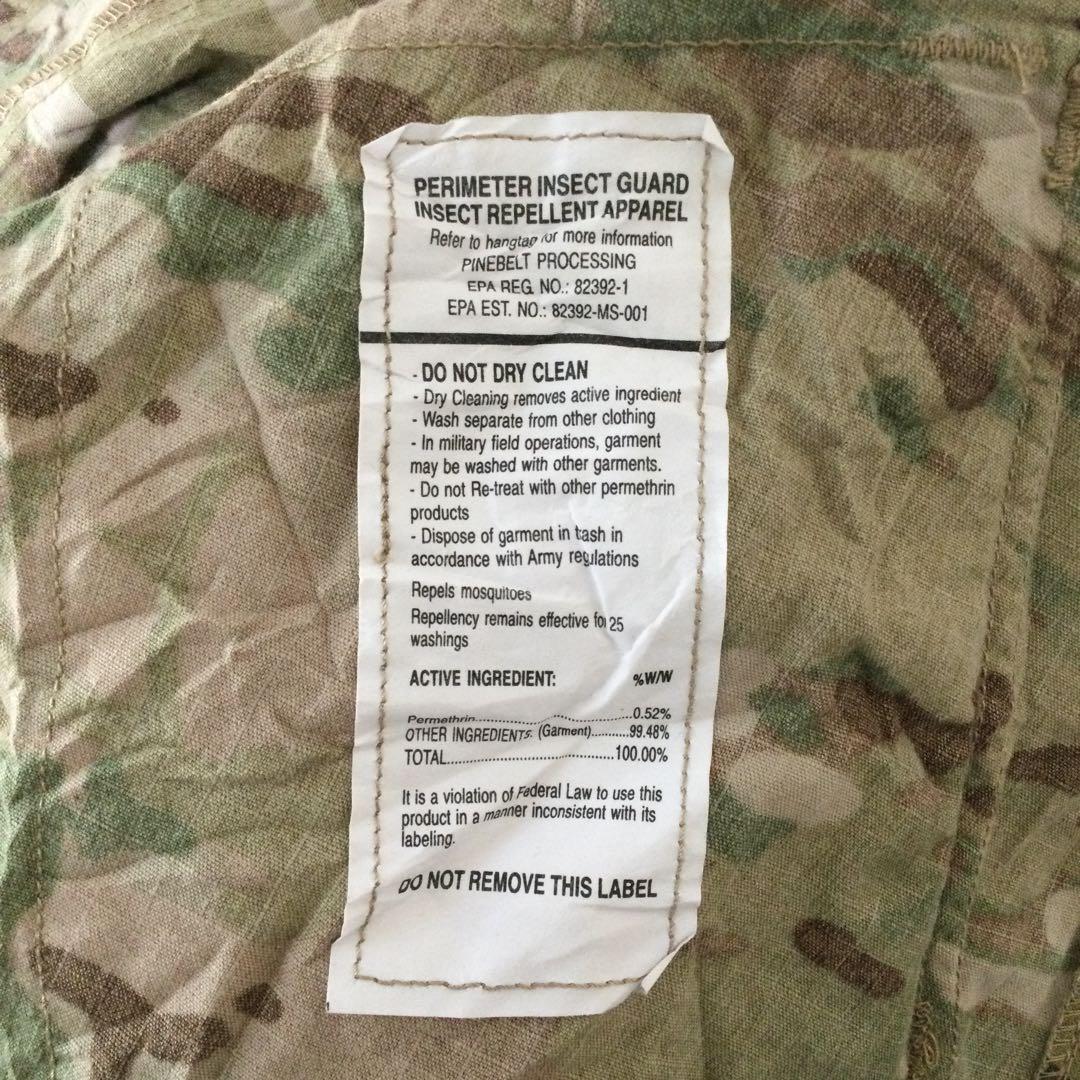 値引き済み 実物 アメリカ陸軍 OCP スコーピオンW2迷彩 M-R 難燃性仕様