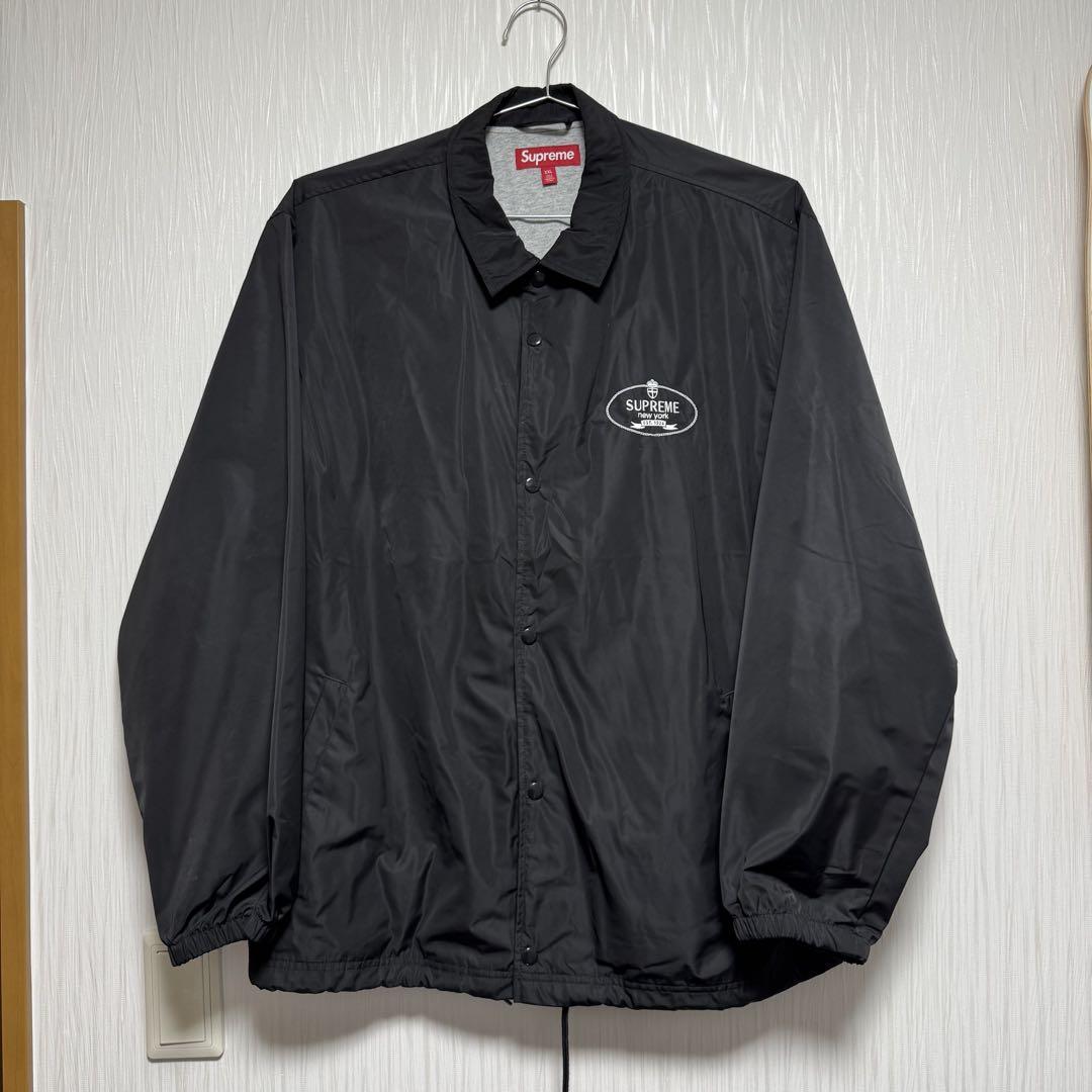 ジャケット・アウター Supreme Crest Coaches Jacket Black XXL
