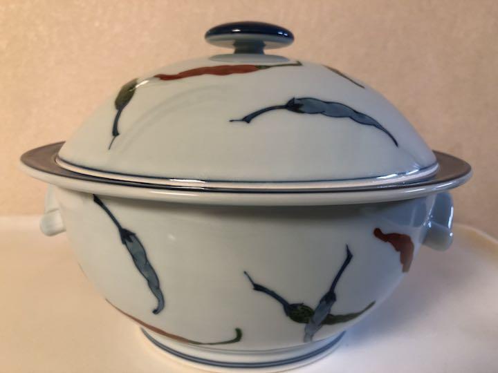 再入荷! ☆【まとめ】 木箱入り-eastgate.mk 1客 源右衛門 胡椒絵