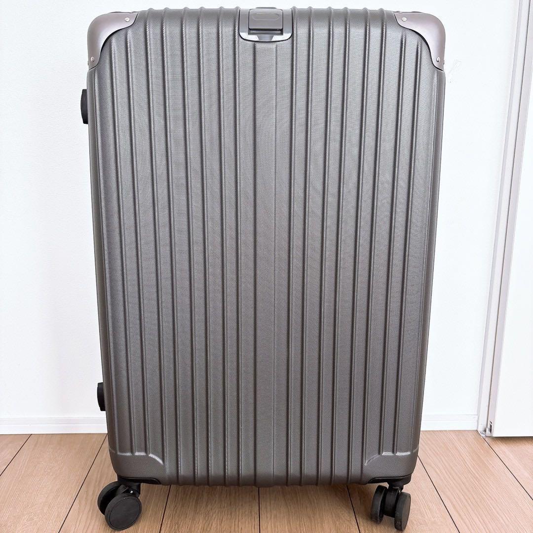 スーツケース 大容量 キャリーケース XL グレー 大型 軽量 新品