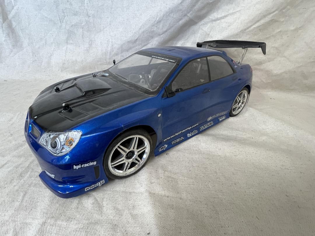 【動作不明】 エンジンRCカー スバル インプレッサ