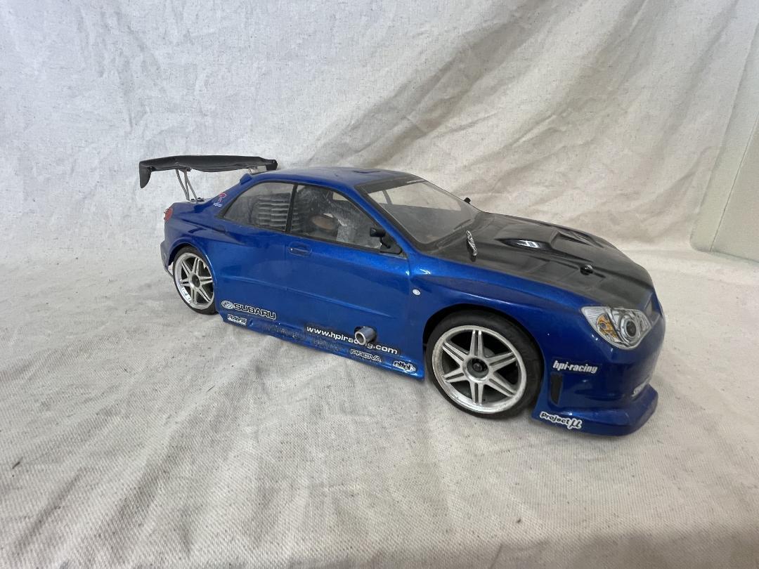 【動作不明】 エンジンRCカー スバル インプレッサ