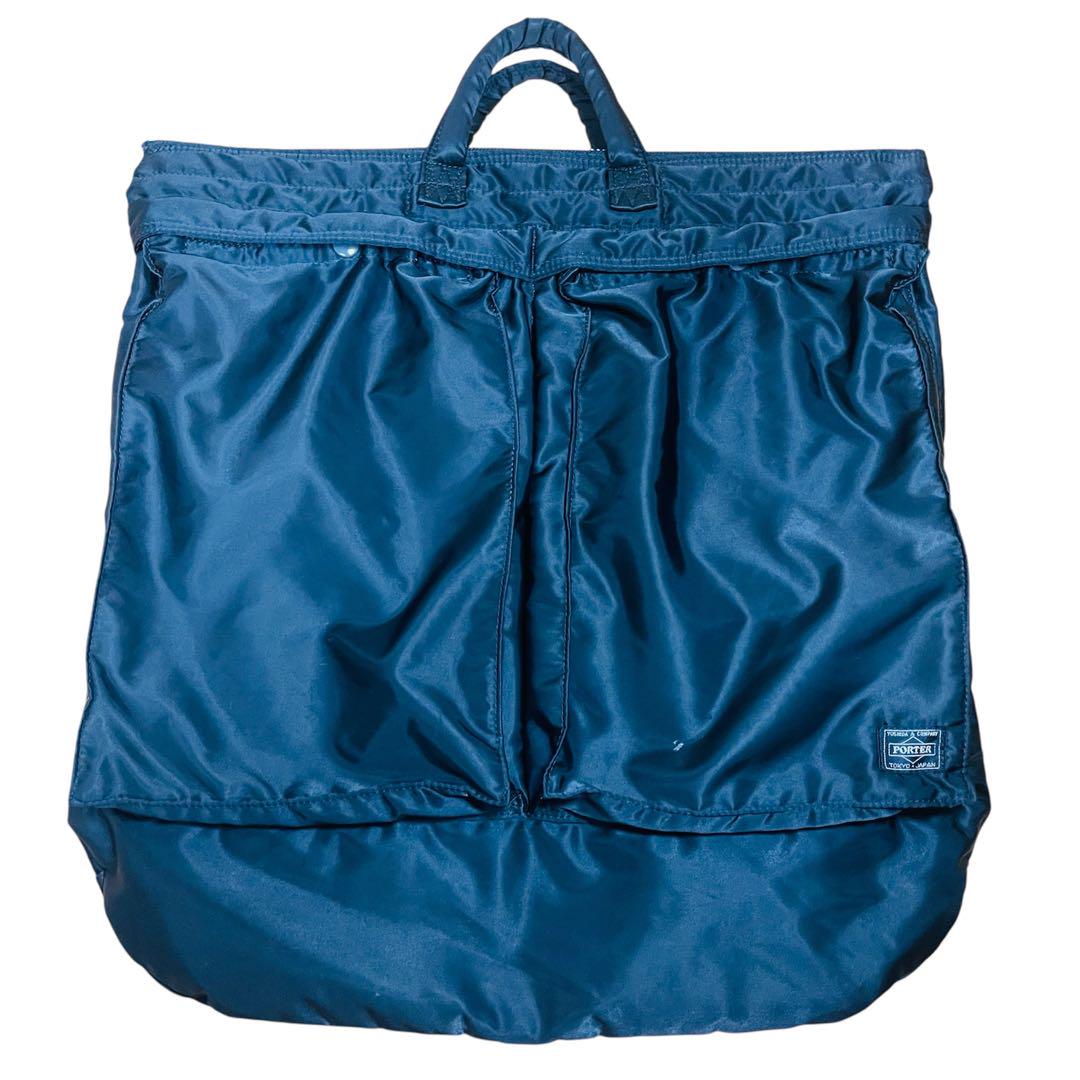 【美品】PORTER ポーター　タンカー　ヘルメットバッグ　2way 黒