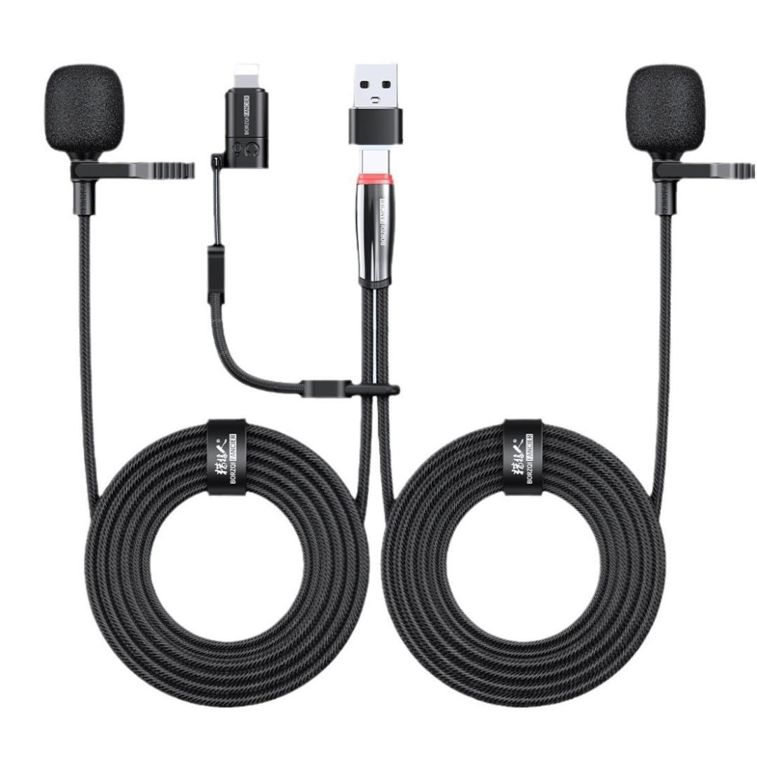 独特の上品 iPhone、Andで直接使えるバイノーラルマイク｜asmrの録音、配信 配信機器・PA機器・レコーディング機器
