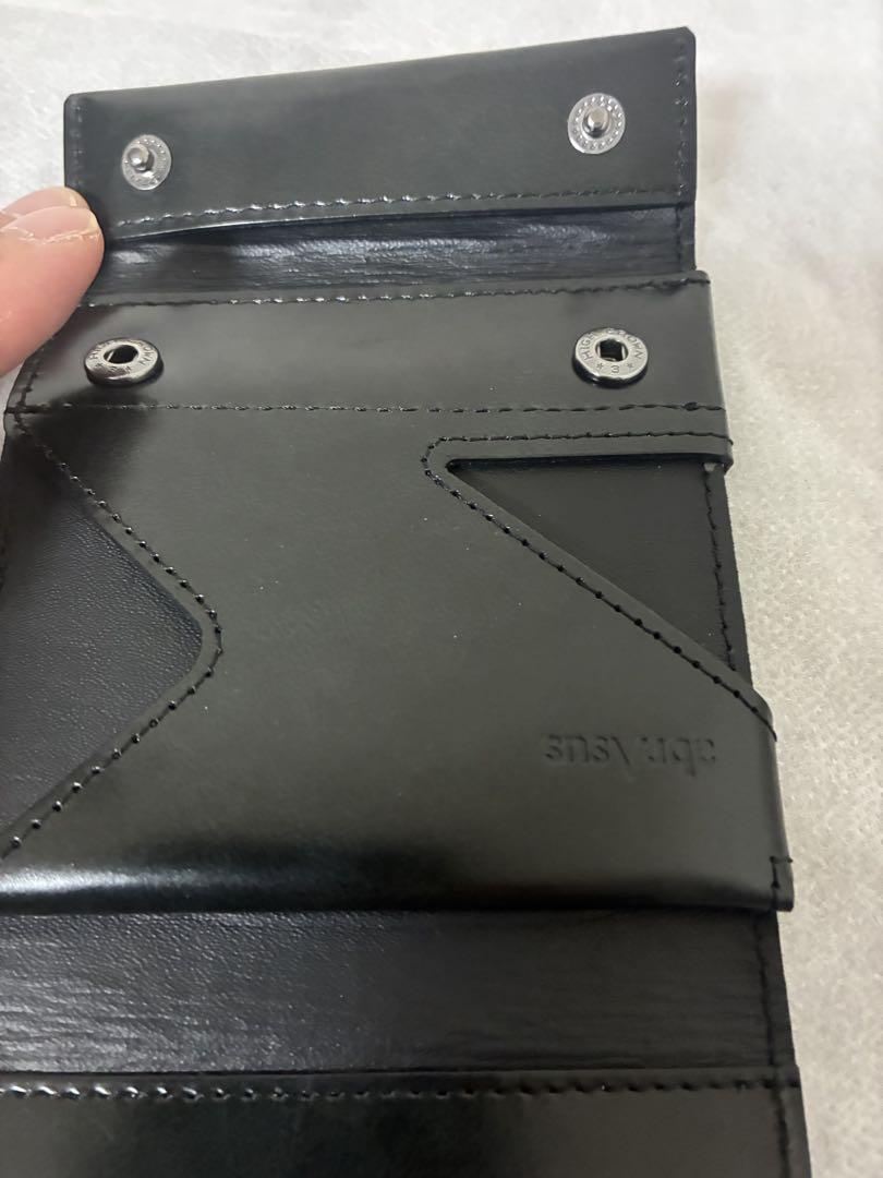 美品　abrAsus アブラサス 薄い財布 classic ブラック