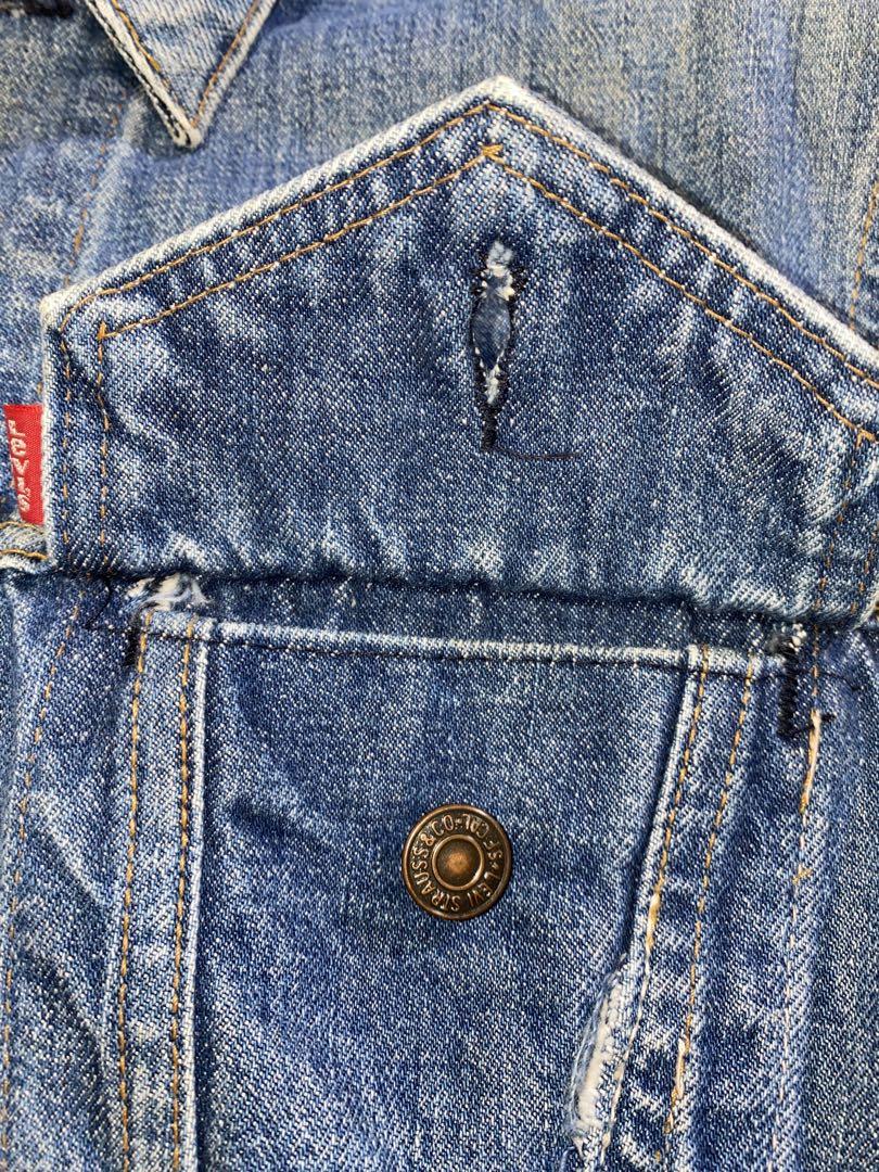 70s Levis 70505 カットオフベスト　ビンテージ　USA製