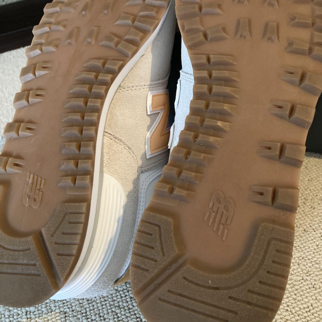 【専用ページ】new balance スニーカー ホワイト/ベージュ箱付き
