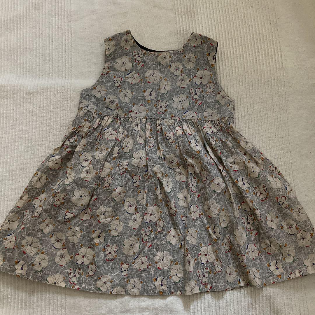 素晴らしい リバティ ハンドメイド ハイジ ワンピース ワンピース