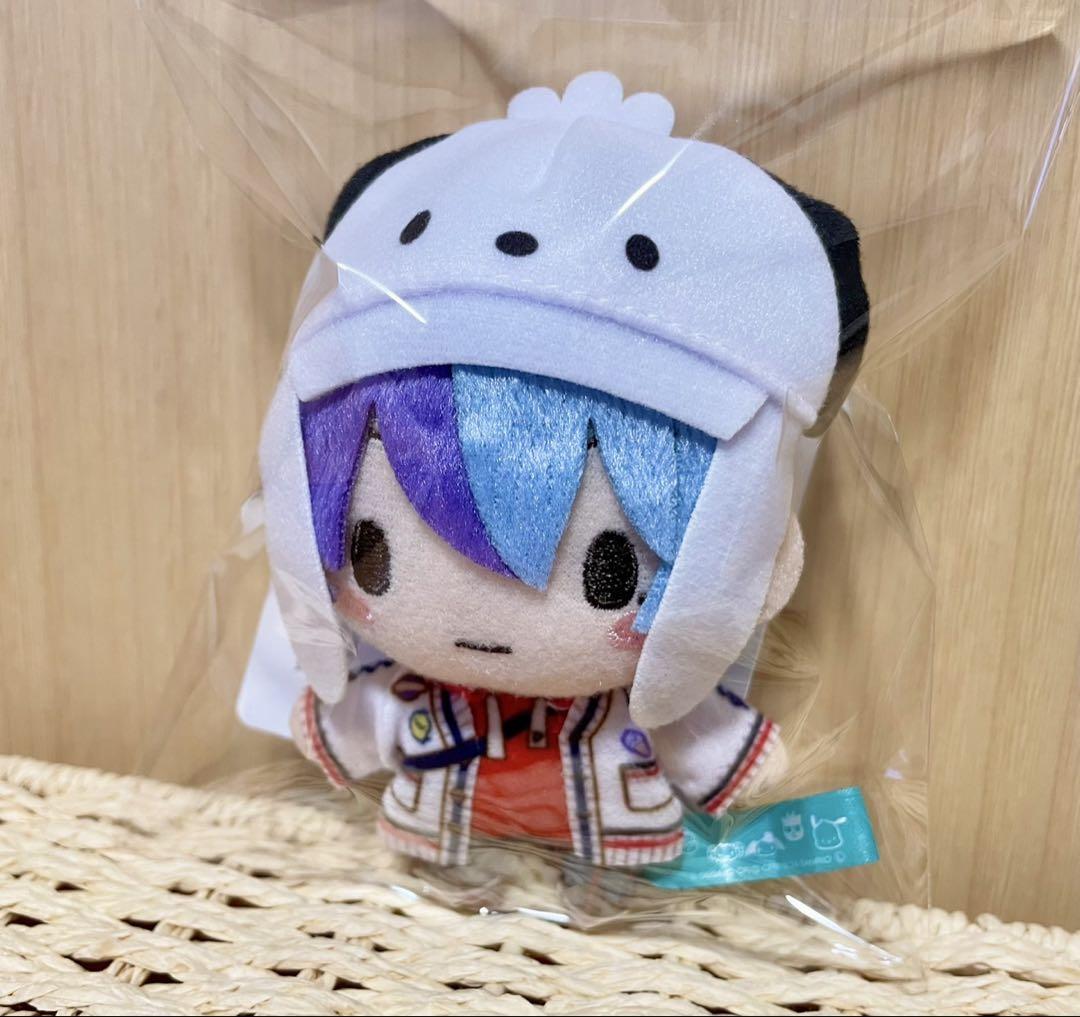 ☆美品☆プロセカ　青柳冬弥　ポチャッコ　サンリオ　プロジェクトセカイ　ふわぷち