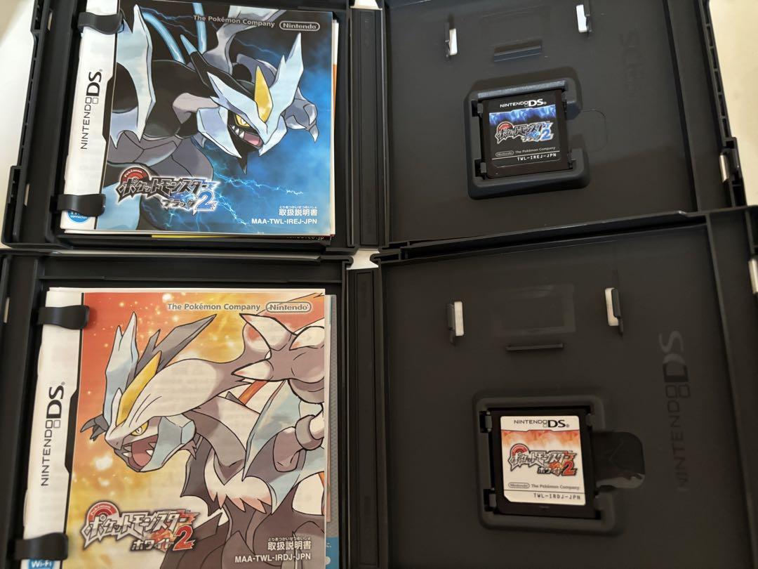 【サスケ】ポケットモンスターブラック2 ホワイト2 セット売り