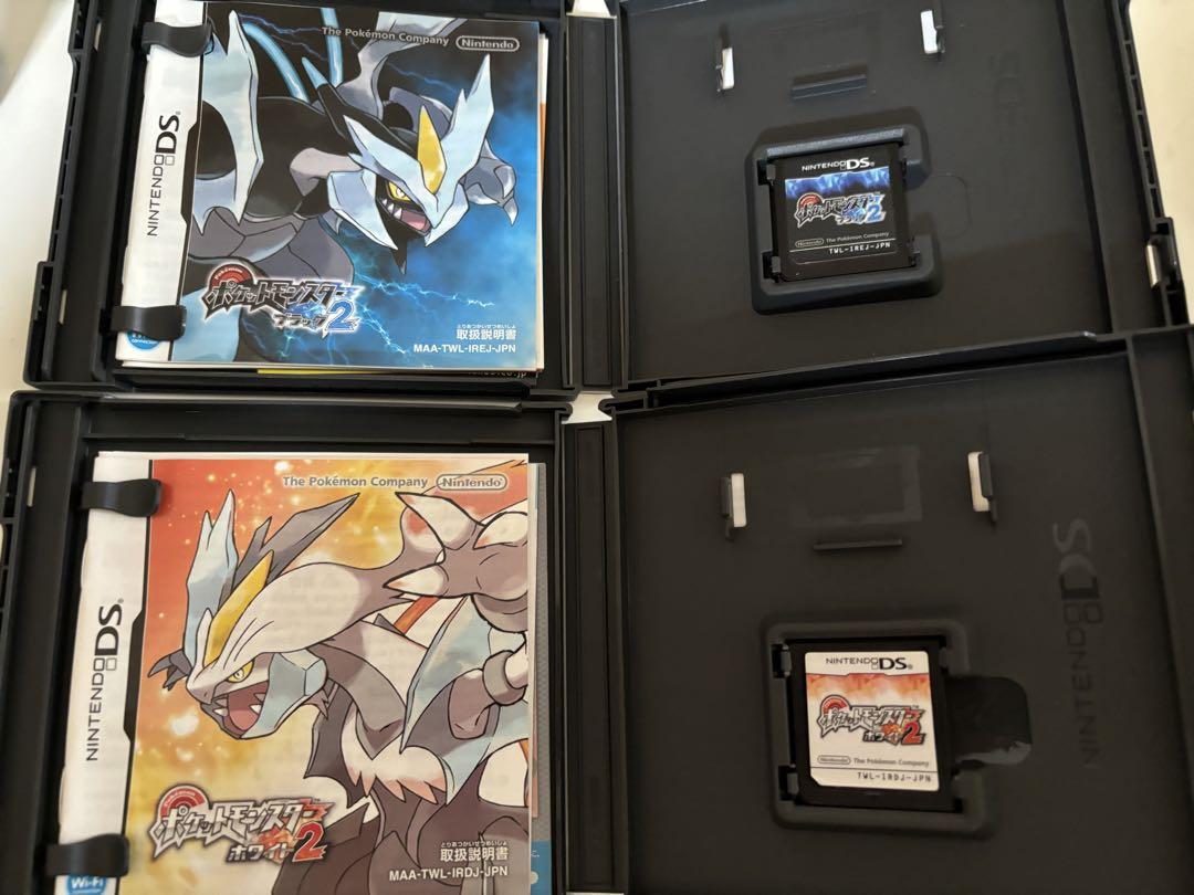 【サスケ】ポケットモンスターブラック2 ホワイト2 セット売り