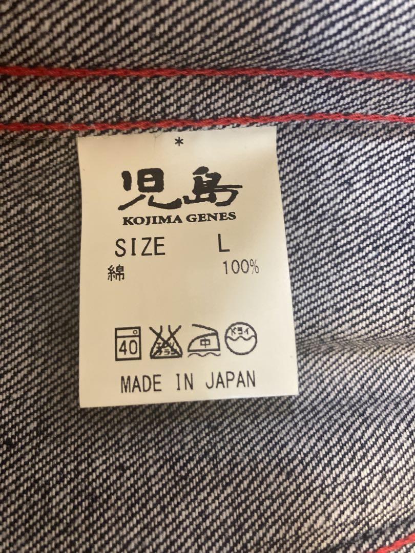 KOJIMA GENES Gジャン Lサイズ ダークデニム