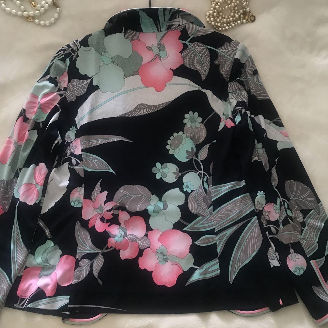 美品 レオナール ジャケットLサイズ
