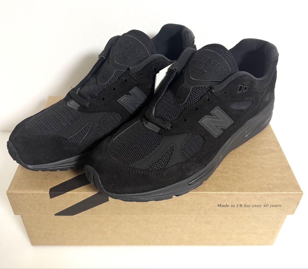 New Balance U991KK2 ニューバランス スニーカー 28cm New Balance 991v2 “Triple Black”が国内1月24日より発売