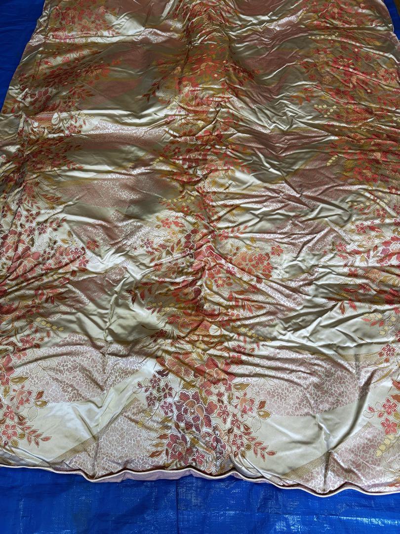 『中古品』　羽毛　掛け布団　日本寝具　シングル